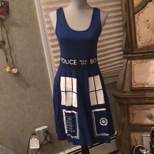 Hot Topic Doctor Who TARDIS Dress
